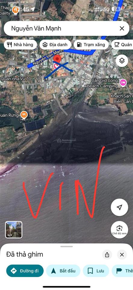 Chính chủ bán nhà long hoà cần giờ , sát vin 1km
