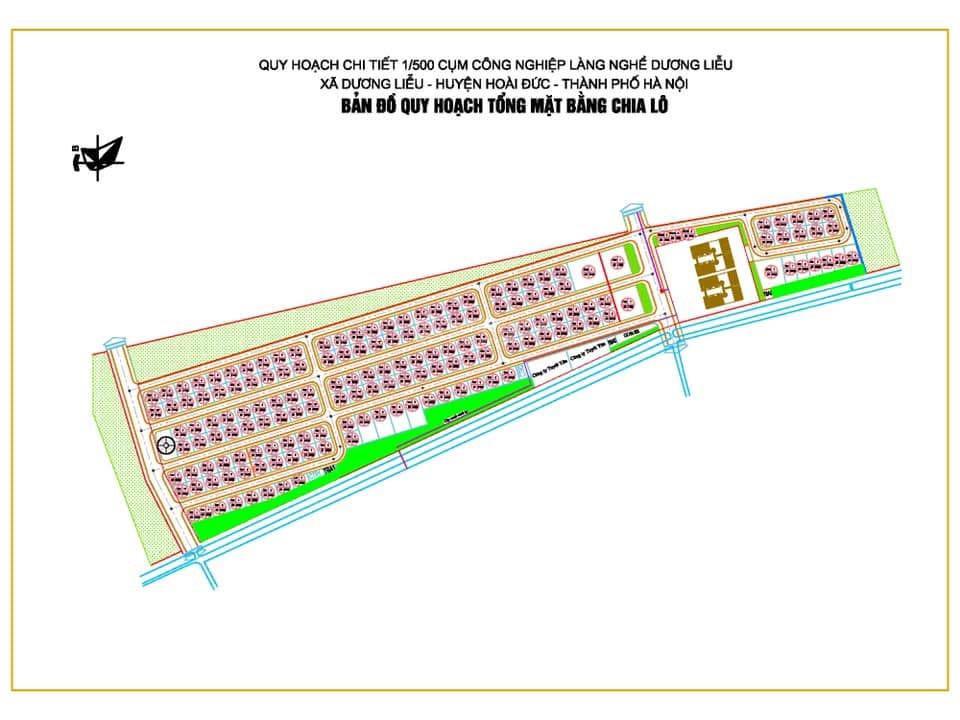 Bán đất công nghiệp tại ccn dương liễu, hoài đức, hà nội