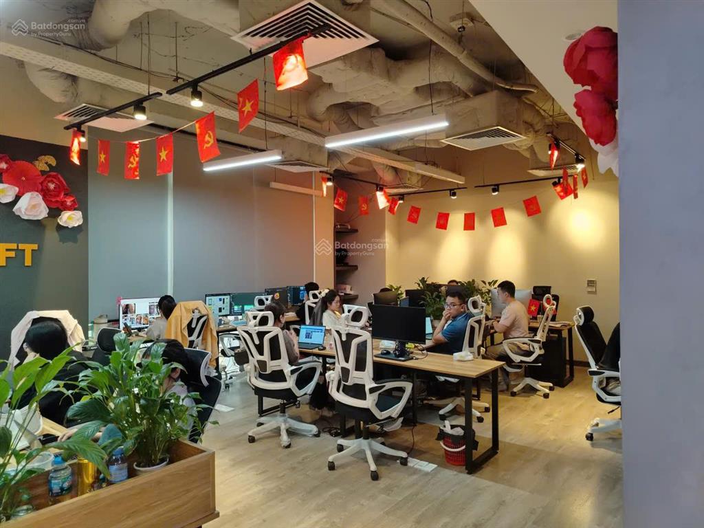 Đặt trước ngay vp tầng 2 duy tân 112m² all  in 382.000đ/m2/th, nhận ngày 15/07/2026