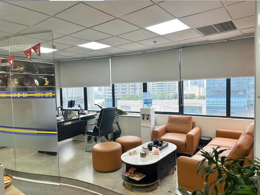 Cơ hội chốt ngay vp 250m2 tại tòa tây hà, ngăn sẵn phòng full nội thất