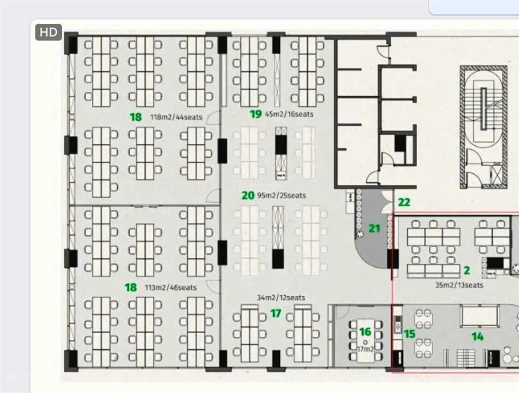 Bql tòa rivera park cho thuê vp 420m2, sẵn full nội thất view đẹp  ngay 0983 219 ***