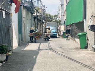 Hẻm 5m thông phan huy ích, gò vấp, 2 tầng 49.7m2 giá 5ty9