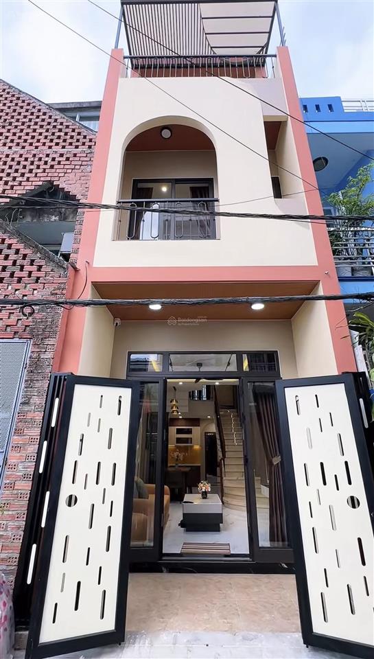 1 tỷ 520 shr nhà 1 trệt 2 lầu trương đình hội, q8, 3pn 3wc, sân thượng rộng