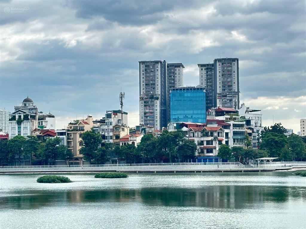 Chính chủ cần bán gấp nhà mặt phố mai anh tuấn 72m2 view hồ hoàng cầu giá 39 tỷ