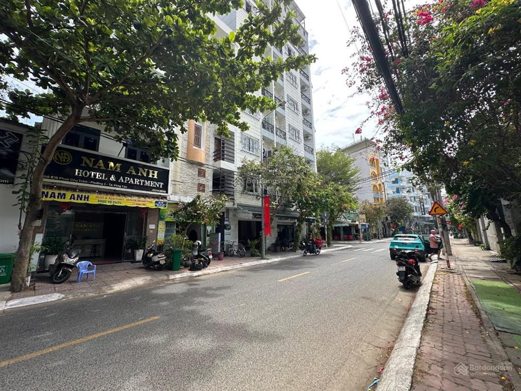 Bán lô góc 2 mặt tiền đường phan chu trinhvũng tàukt 10x24,8mvị trí phù hợp xây khách sạn  chdv