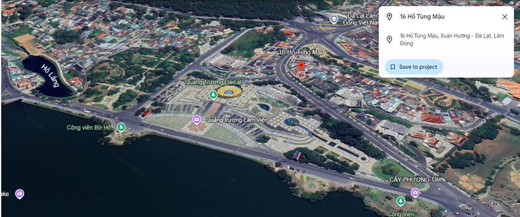 Bán khách sạn mimosa villa vị trí hiếm ngay trung tâm đà lạt, view hồ xuân hương