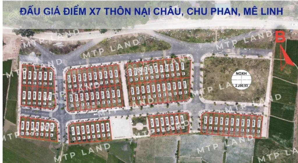 3,2 tỷ + chênh nhẹ, sở hữu ngay lô đất đấu giá nại châu  chu phan.