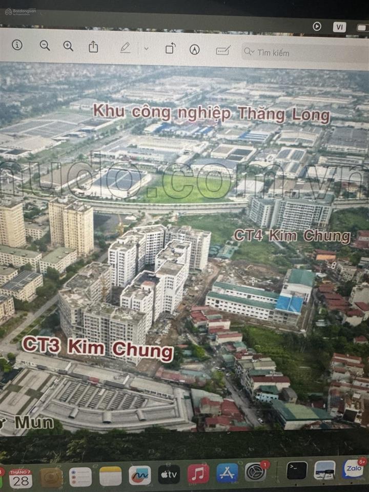 Căn đẹp tòa b, tầng 10 ct3 kim chung, đông anh, hà nội  giá trên 40 tr