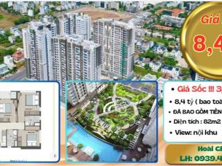 Chỉ 1 căn duy nhất, 3pn tầng cao view nội khu giá chỉ 8,4 tỷ bao hết.  0939 420 ***