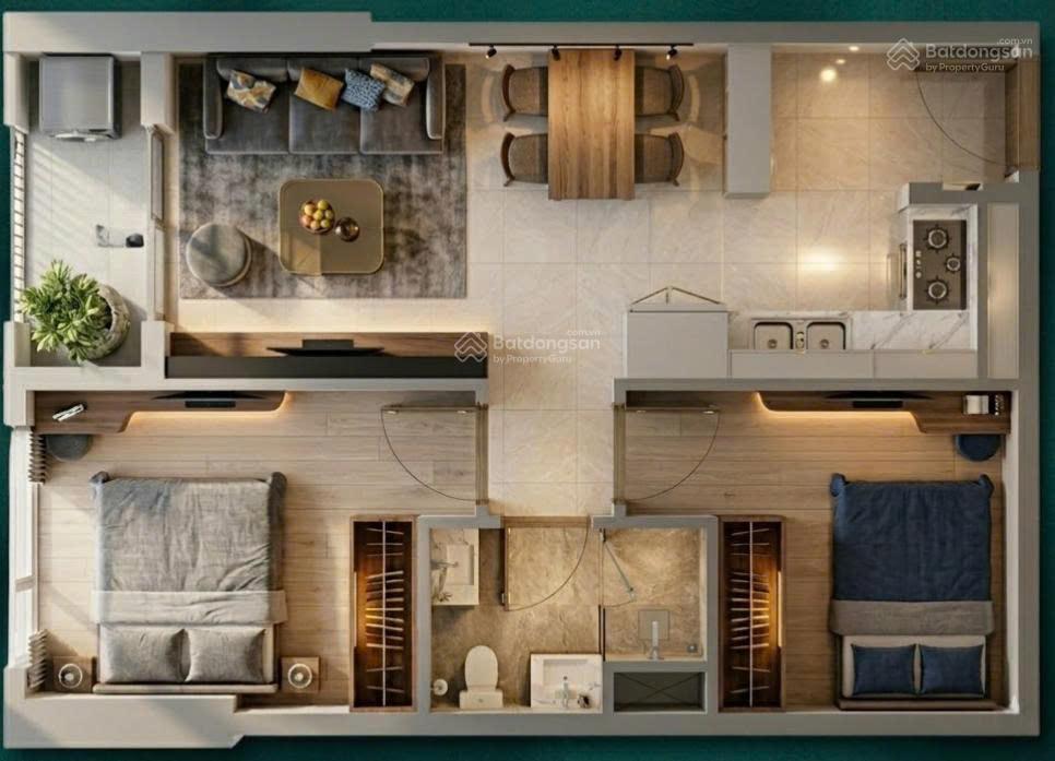 Không có căn thứ 2, 1pn tầng cao, view đẹp , giá bán chỉ 4,89 tỷ.  0939 420 *** hoài châu