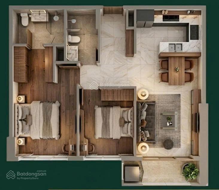 Chỉ 6,35 tỷ sở hữu ngay căn 2pn 64m2 tầng cao ,view thành phố, không bị chắn tầm nhìn. 0939 420 ***