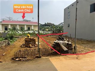 Bán gấp mảnh đất view nhà văn hoá cánh chủ, 100.9m chỉ 3.7 tỷ (gần chợ hoà lạc)