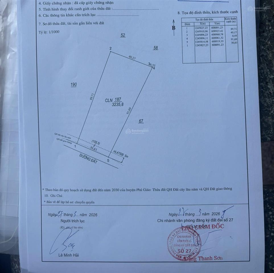 Bán nhanh đất rẫy cao su 31.371,3 m2 vĩnh hòa, giá 1x tỷ