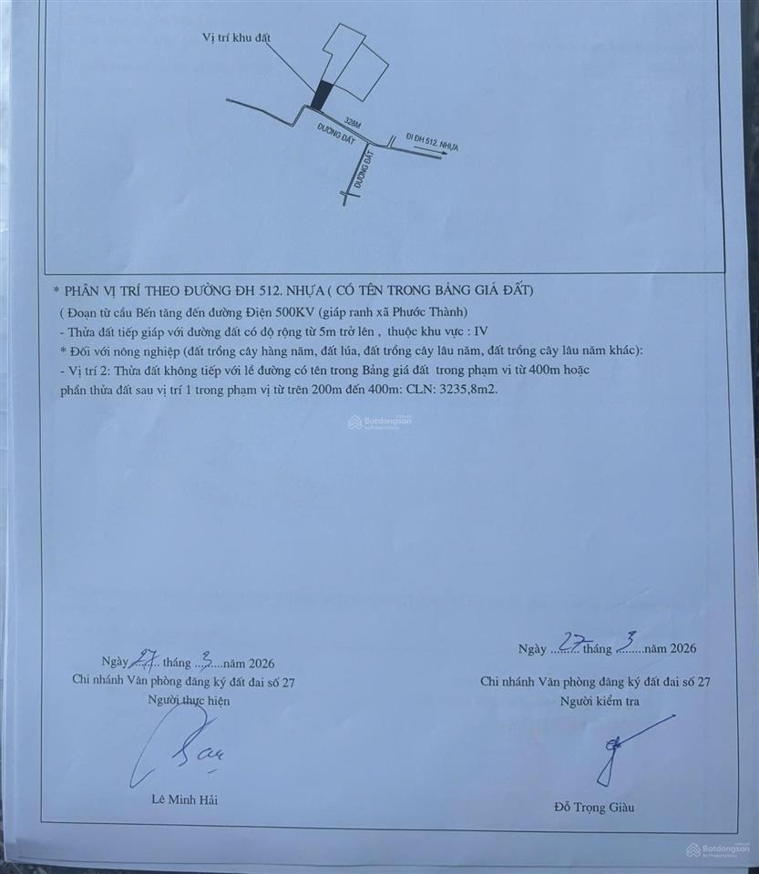 Bán nhanh đất rẫy cao su 31.371,3 m2 vĩnh hòa, giá 1x tỷ