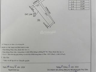 Bán đất và nhà hơn 600m2 vĩnh hoà, giá 2.x tỷ