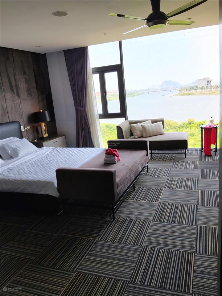 Cho thuê villa 4 tầng view sông hoà xuân  gần euro village 2 diện tích 300m² sàn, 4 tầng