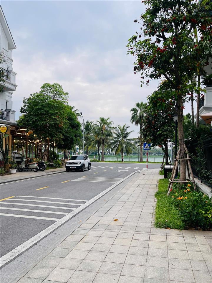 Gấp! dt 150m2, 4t, giá 31 tỷ căn biệt thự san hô, gần ngay hồ 24,5ha