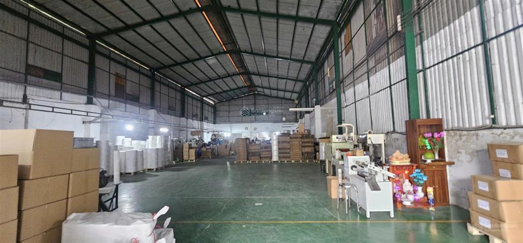 Cho thuê nhà xưởng đường nguyễn thị thử, hóc môn 800m² xe container ra vào 24/24.