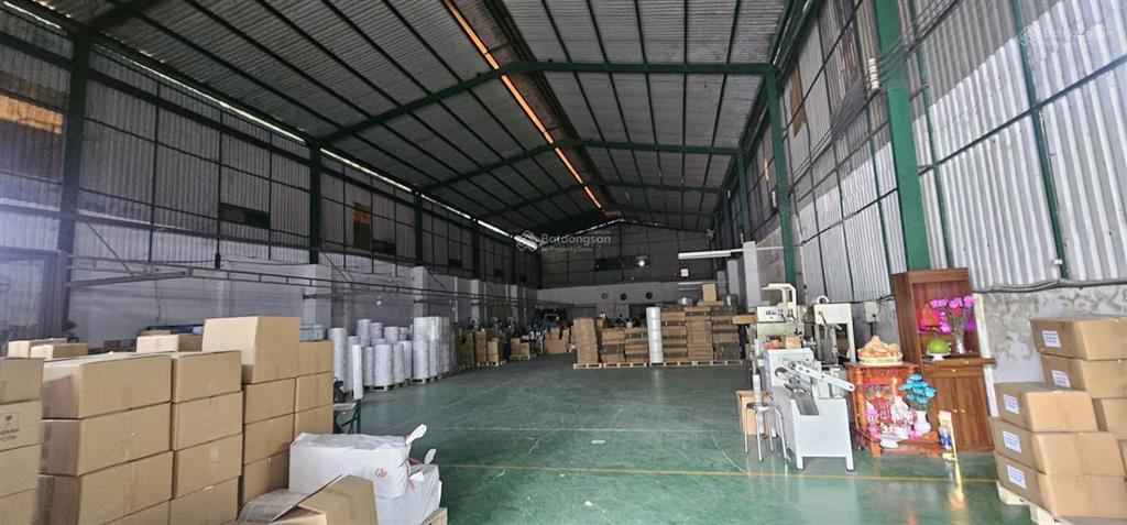 Cho thuê nhà xưởng đường nguyễn thị thử, hóc môn 800m² xe container ra vào 24/24.