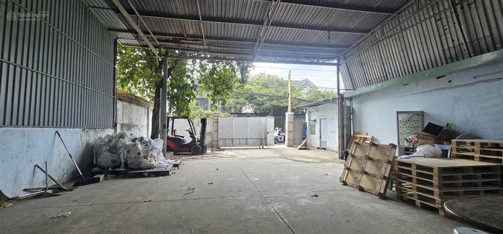 Cho thuê nhà xưởng đường nguyễn thị thử, hóc môn 800m² xe container ra vào 24/24.