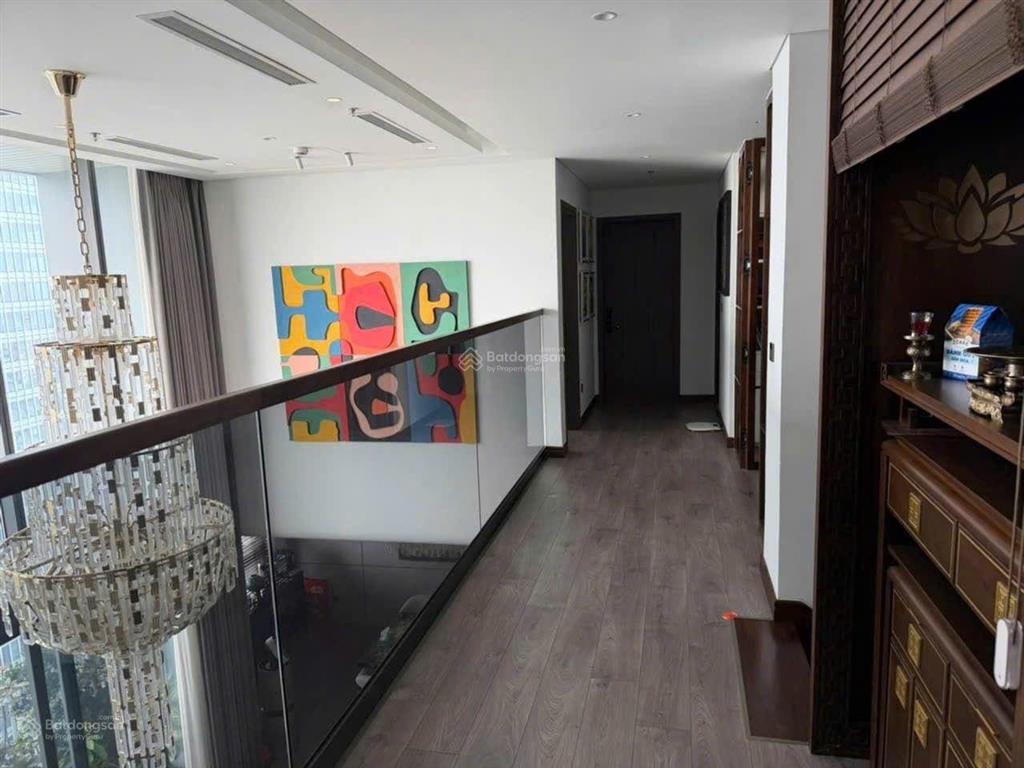 Bán căn duplex tòa hạn jardin, view hồ tây, căn góc, 252m, 57 tỷ