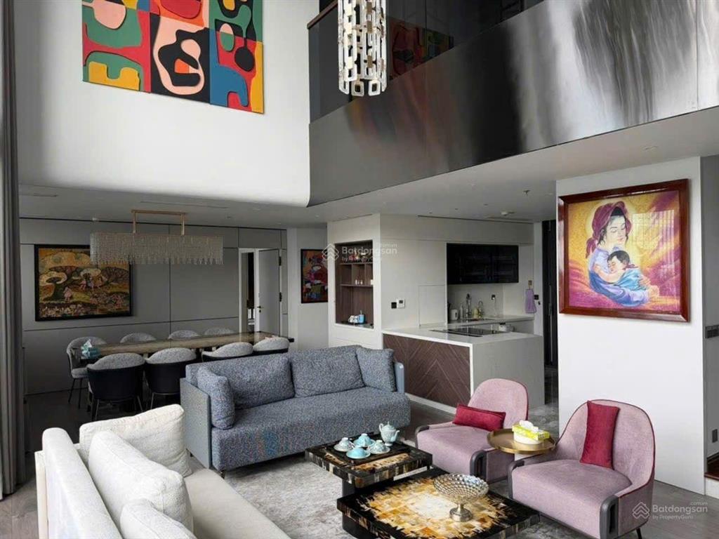 Bán căn duplex tòa hạn jardin, view hồ tây, căn góc, 252m, 57 tỷ