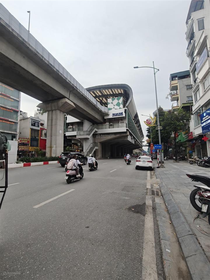Bán đất phố quang trung hà đông chân ga metro cắt linh
