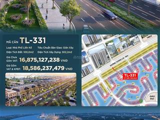 Bán biệt thự tại vinhomes green paradise, 18,586 tỷ, 100m2 view đẹp uy tín