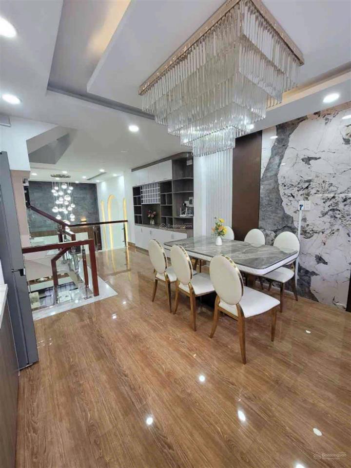 " gấp " nhà 5 tầng  60m2 (4x15)  hxh thông  phan huy ích, gần emart  tặng nt  giá  7.2 tỷ tl