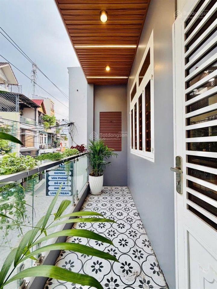 Nhà đẹp mới toanh , đường nhựa 8m thông  đs4 lê văn thọ gv, 3 tầng  50m2  8,39tỷ(tl)