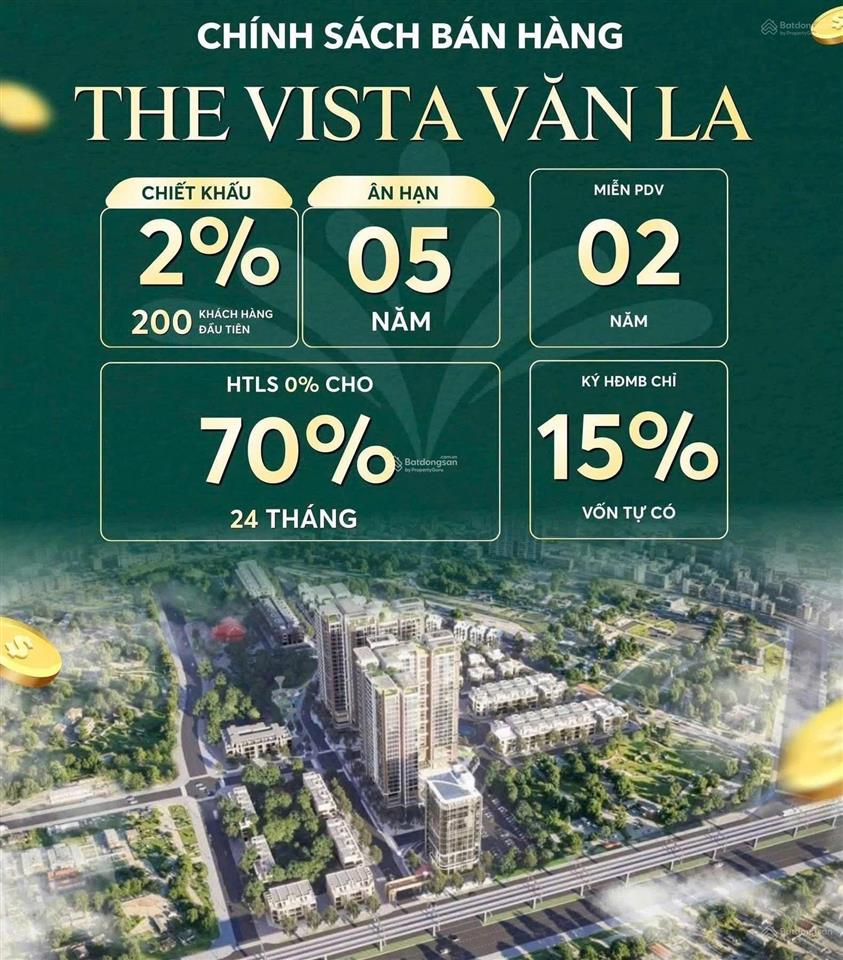 Quỹ 10 căn độc quyền giá tốt nhất dự án the vista van la.  ngay nhận thông tin chi tiết.