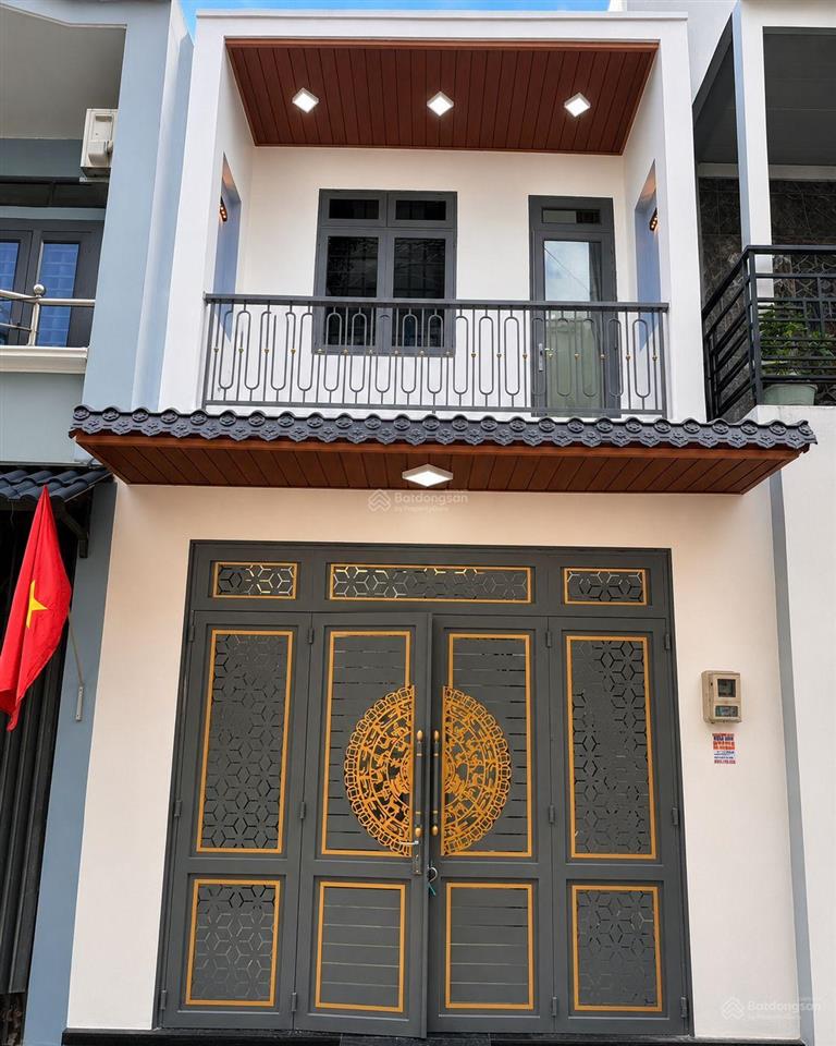 Quý!quý..qua xem liền quý ơi!có 4,9tỷ, nhà mới 2tầng, đường 16a, gò xoài, lê văn qưới,hxh thông