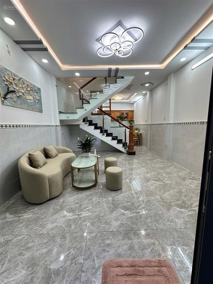 Khu gò xoài, lê văn quới, 4 xã, đường 14a, 40m2, 3 tầng, mới ở ngay, 4,45 tỷ, hxh mới ở ngay
