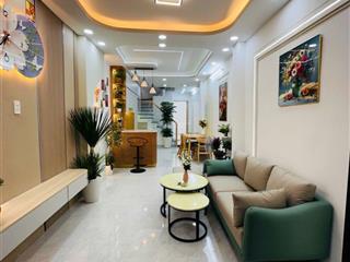 Dưới 5 tỷ nhà 4pn có phòng ngủ tầng trệt full nội thất! đình tân khai bình tân