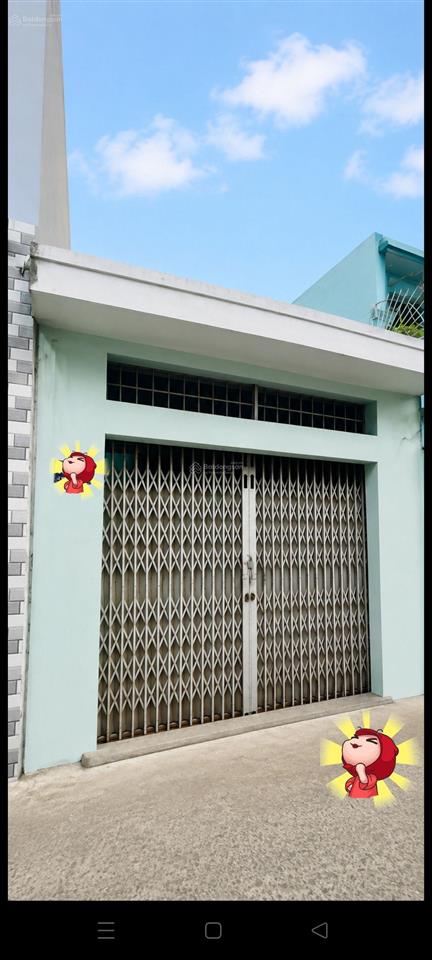 Muốn diện tích khủng tc3tỷ hẻm 4m thông vài bước ra mặt tiền tl10 nhà c4 1 trệt 1 lửng