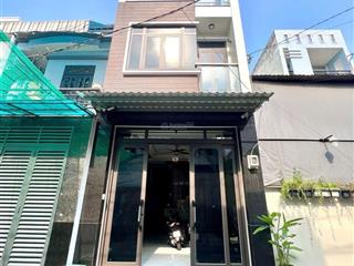Còn cứng  đẹp sáng hơn kim cương mặt tiền đường số 24 lê văn quới, 51m2, 3 tầng btct 6,2tỷ