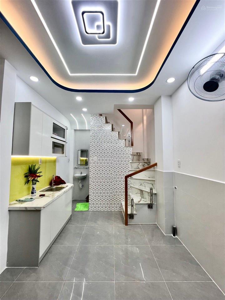 Nhà mới đẹp thiết kế hiện đại đường 3b, bình hưng hòa a, nhỉnh 2 tỷ nhà 3 tầng 2 phòng ngủ 3 wc