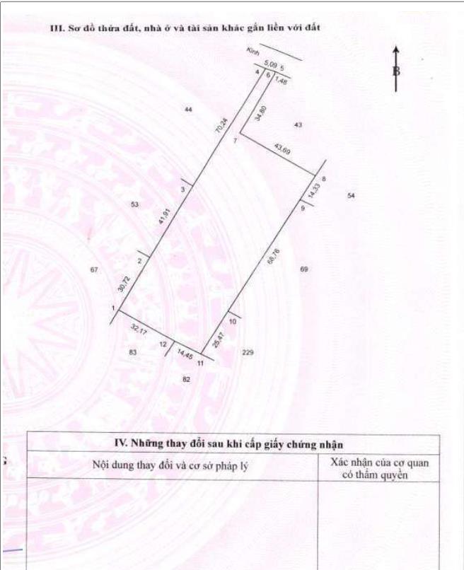 Cần bán 7.111m2 đất tại nhơn phú, mang thít, vĩnh long