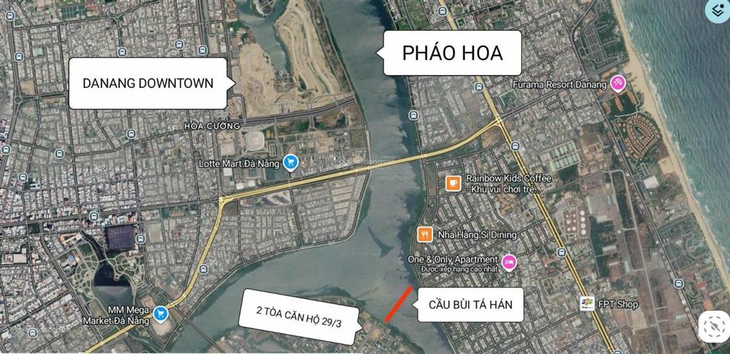 Nhận booking dự án tòa căn hộ 29/3  biểu tượng sống thượng lưu bên dòng sông hàn