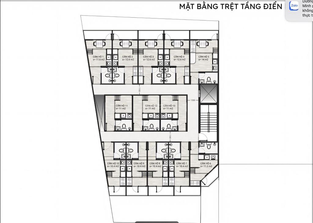 Chuyển nhượng lô đất vàng phù hợp căn hộ dịch vụ dòng tiền cao