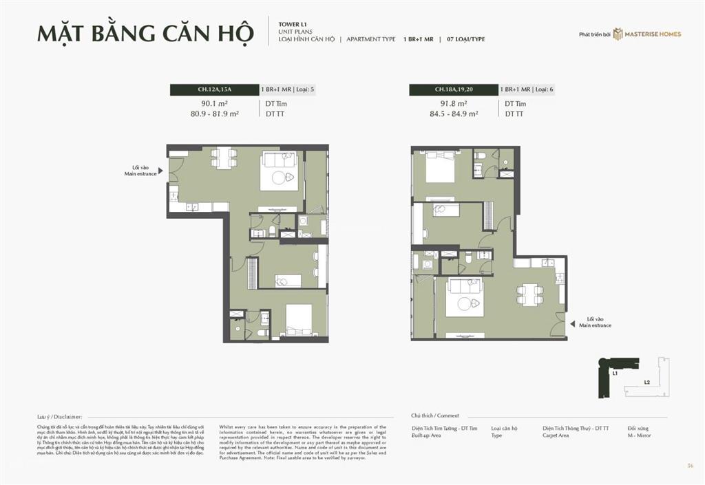 Hàng hiếm tại masterise cao xà lá
