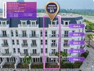 Bán nhanh liền kề tại eurowindow twin parks giá 16 tỷ, 75m2, 5m mặt tiền