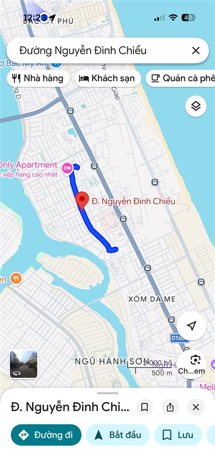 Nhà mt 7m5 nguyễn đình chiểu  ngang 5m2  vị trí đẹp nam việt á  7.x tỷ