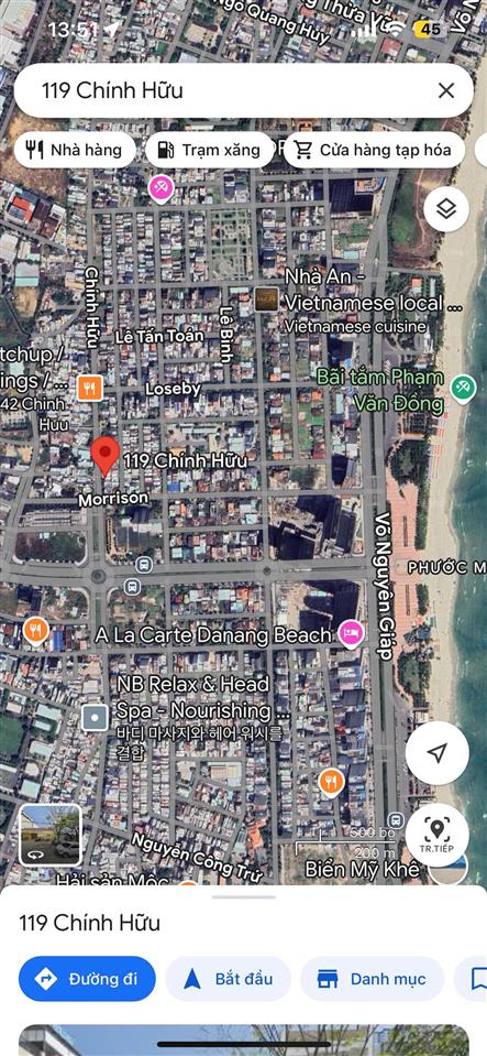 Bán tòa nhà 146m²  ngang 10m  5 tầng  mt 10m5 chính hữu  sát phạm văn đồng