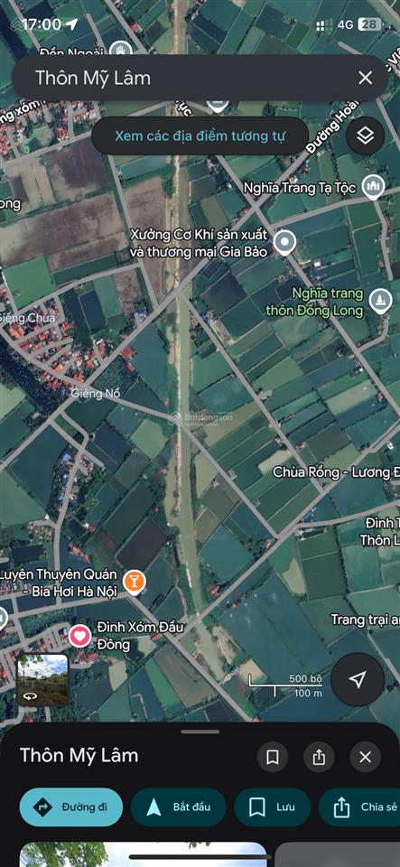 Bán đất nông nghiệp cạnh cienco 5