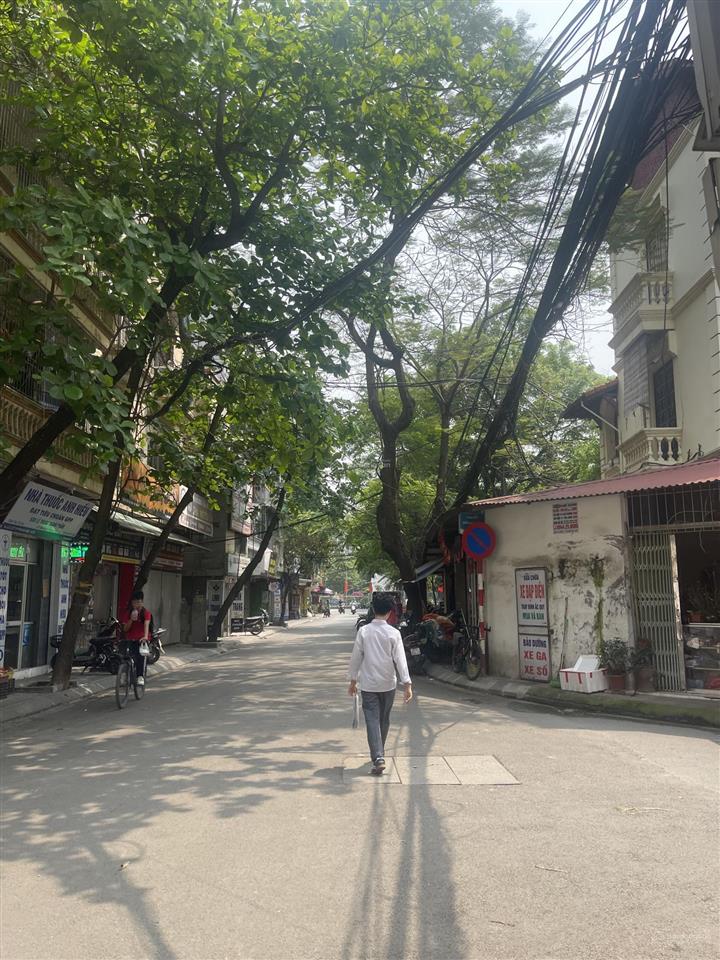 Hàng hiếm mặt ngõ 80 hoàng đạo thành. 130m2. mt 12m. hiện trạng đất. sổ phân lô. giá 36t