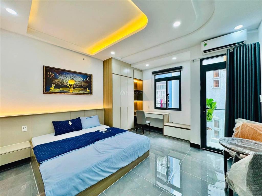 Nhà đang khai thác chdv gần galaxy kinh dương vương, 5 tầng btct 9pn 9wc, dòng tiền sẵn 50 tr /th