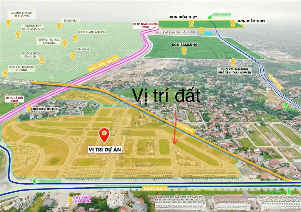 Cần tiền bán gấp lô góc dự án yên bình