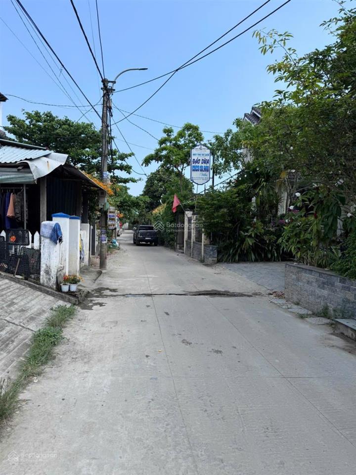 Bán lô đất vị trí đẹp mặt tiền đường nguyễn khoa, phường cẩm nam, hội an