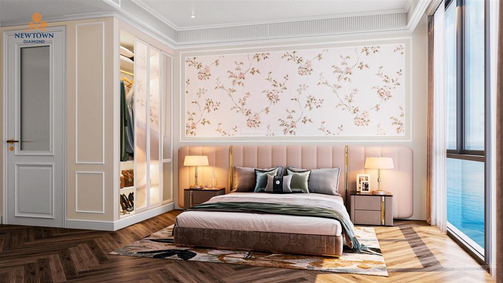 Vip độc quyền căn góc 3pn newtowndiamond view sân golf tầng cao.